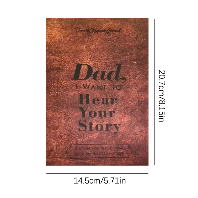 Dad's Story Journal: Cherished Memories