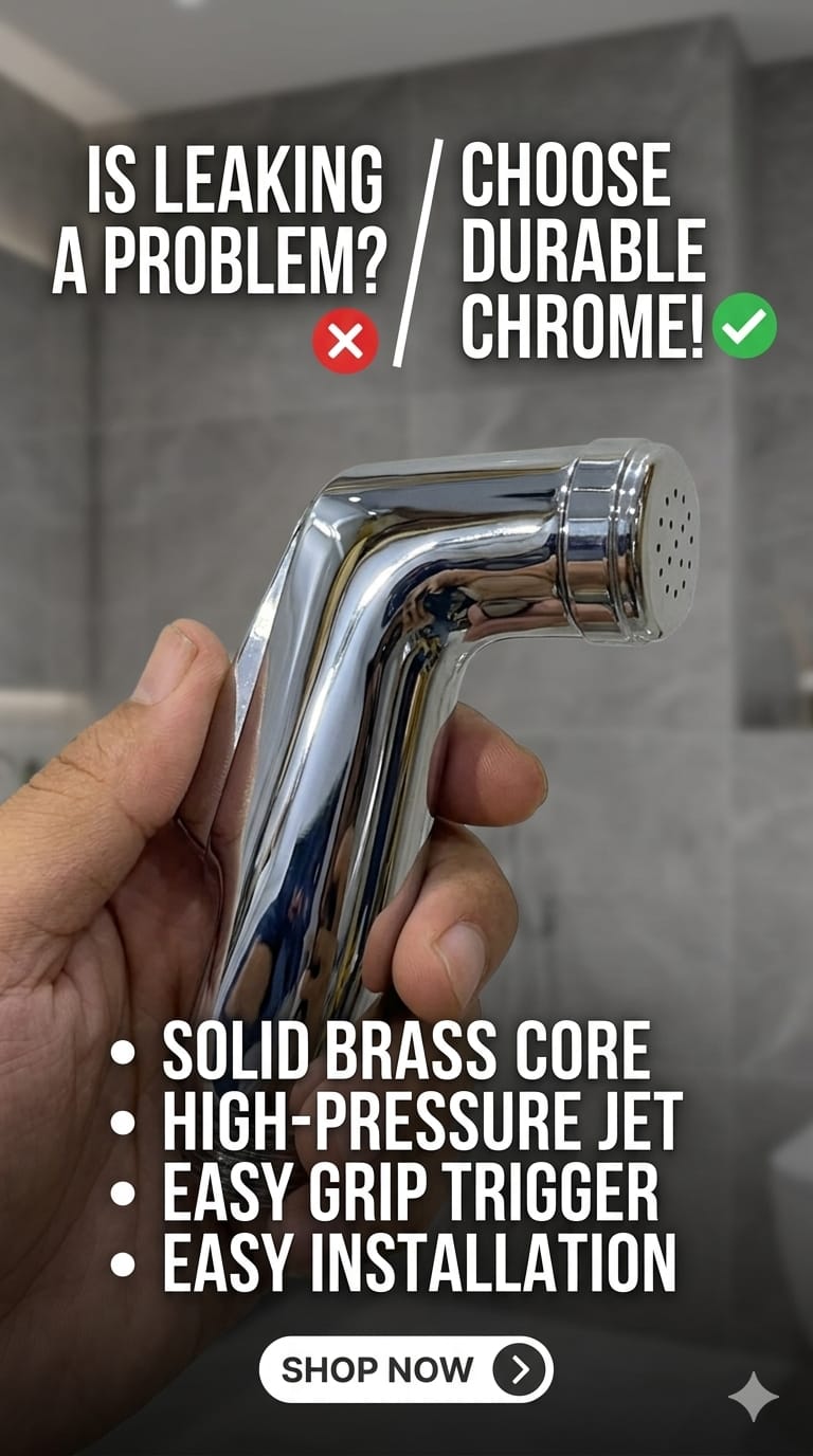 Premium Luxury Muslim Shower – High Pressure Hand Bidet Sprayer